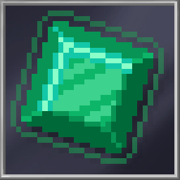Pixel Worlds Huge Emerald