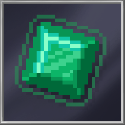 Pixel Worlds Large Emerald