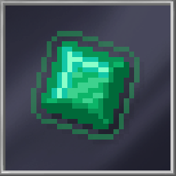 Pixel Worlds Medium Emerald